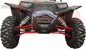 VOEVODA Рычаги передние усиленные на Polaris RZR 1000 2017-* увеличенный клиренс + защита пыльников