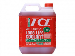 Антифриз TCL LLC Long Life Coolant красный -40°C 4 литра LLC01236