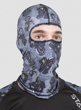 Подшлемник балаклава Starks Light print мотоциклы безразмерный