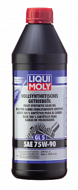 1950 Масло трансмиссионное синтетическое Liqui Moly Vollsynthetisches Getriebeoil 75W90 1 литр