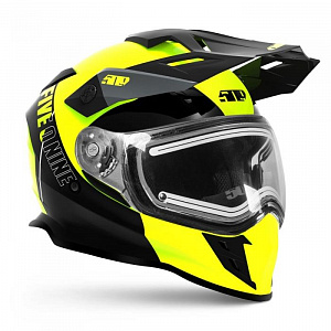 Шлем с подогревом визора 509 Delta R3 Ignite Lime Green Gray F01000901-350