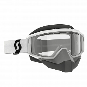 Очки Scott Primal Snow Cross белые линза прозрачная SC_278606-0002043