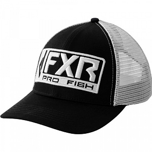 Бейсболка кепка FXR Pro Fish Hat Black/Bone 201918-1001