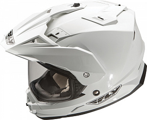 Шлем Fly Racing Trekker белый размер M 73-7003M