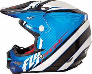 Шлем Fly Racing F2 Carbon Fastback черно/синий размер XL 73-4113X