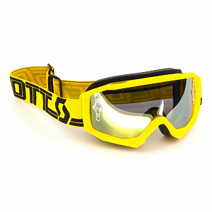 272829-1017289 SCOTT Очки Кроссовые Hustle MX Blk Yellow