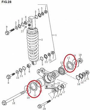 09283Q380001 Сальник маятника 38X48X4 для мотоциклов Baltmotors 09283Q380001