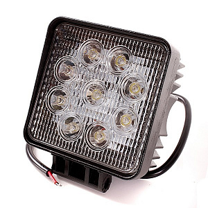 Фара светодиодная 27W / 9 диодов Epistar FLP9-27F