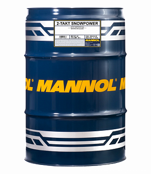 1434 Масло моторное синтетическое Mannol Snowpower 2Т 208 литров