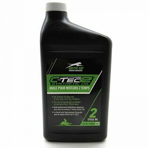 8639-118 Масло моторное синтетическое 946 ml 2T C-TEC2 для снегоходов Arctic Cat 7639-867/7639-840/6639-520