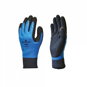 Перчатки защитные SHOWA Hold Durable 306 (Blue, L)