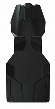2884816-070 Защита днища черная для снегоходов Polaris MATRYX 2884816-070