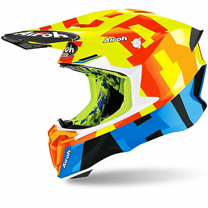 Шлем Airoh Twist 2.0 Frame yellow gloss размер L AI34A13TW21OC_L