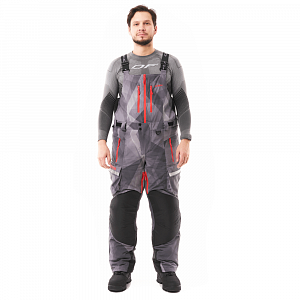Штаны утепленные зимние снегоходные EXPEDITION Camo - Dark Grey, размер XL