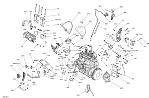 Свеча зажигания NGK для снегоходов Ski-Doo/Lynx Rotax 800R E-TEC PFR7AB/1583/415129484/512060553/415129484/PK22PR8
