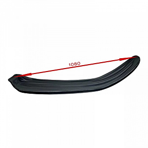 Накладка расширитель лыжи №10 LUX 1200X300X6 1 шт  с углубленным коньком  для снегоходов Yamaha VK540 III 8AT-23710-00-00
