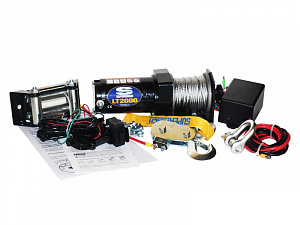 Лебедка для квадроцикла Superwinch LT-2000 со стальным тросом (910кг)