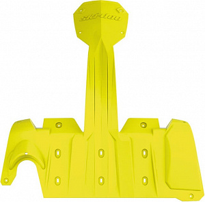 860201146 Защита днища Extreme желтая для снегоходов Ski-Doo SUMMIT G4 860201146