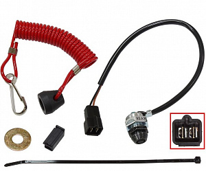 SM-01573 Ключ чека безопасности комплект для снегоходов Polaris IQ 2874379/4010187/4010849/SM-01567
